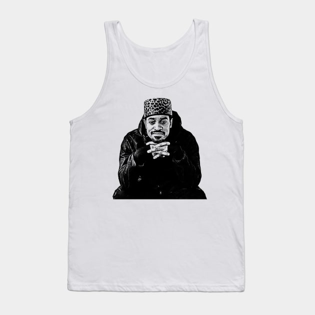 Retro Andre 3000 Tank Top by tykler